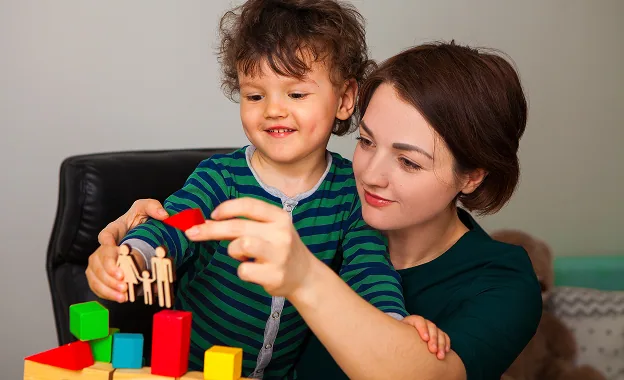 ABA therapy session at New Horizons Centre for Autism