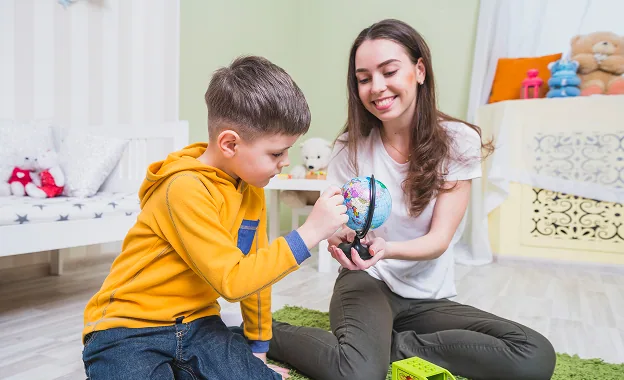 Occupational therapy sensory tools at New Horizons